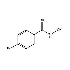 (E)-4-溴-N'-羟基苄脒