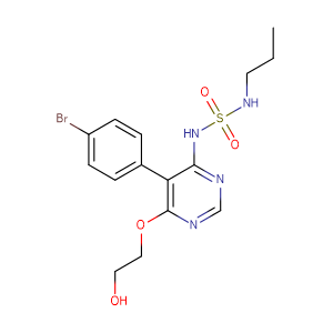 N-[5-(4-溴苯基)-6-(2-羟基乙氧基)-4-嘧啶基]-N'-丙基氨基磺酰胺,SulfaMide, N-[5-(4-broMophenyl)-6-(2-hydroxyethoxy)-4-pyriMidinyl]-N'-propyl