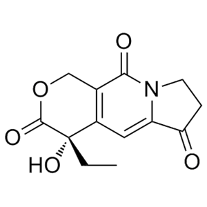 (S)-4-乙基-4-羟基-7,8-二氢-1H-吡喃O[3,4-F]吲哚嗪-3,6,10(4H)-酮,(S)-4-ethyl-4-hydroxy-7,8-dihydro-1h-pyrano[3,4-f]indolizine-3,6,10(4h)-trione