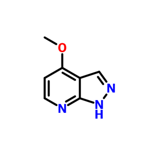 4-甲氧基-1H-吡唑并[3,4-B]吡啶,1H-Pyrazolo[3,4-b]pyridine,4-methoxy-(9CI)