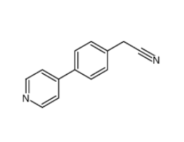 2-（4-吡啶-4-基苯基）乙腈,2-(4-pyridin-4-ylphenyl)acetonitrile