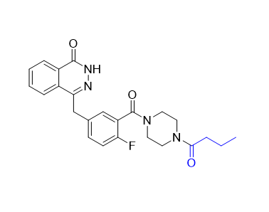 奥拉帕利杂质13,4-(3-(4-butyrylpiperazine-1-carbonyl)-4-fluorobenzyl)phthalazin- 1(2H)-one