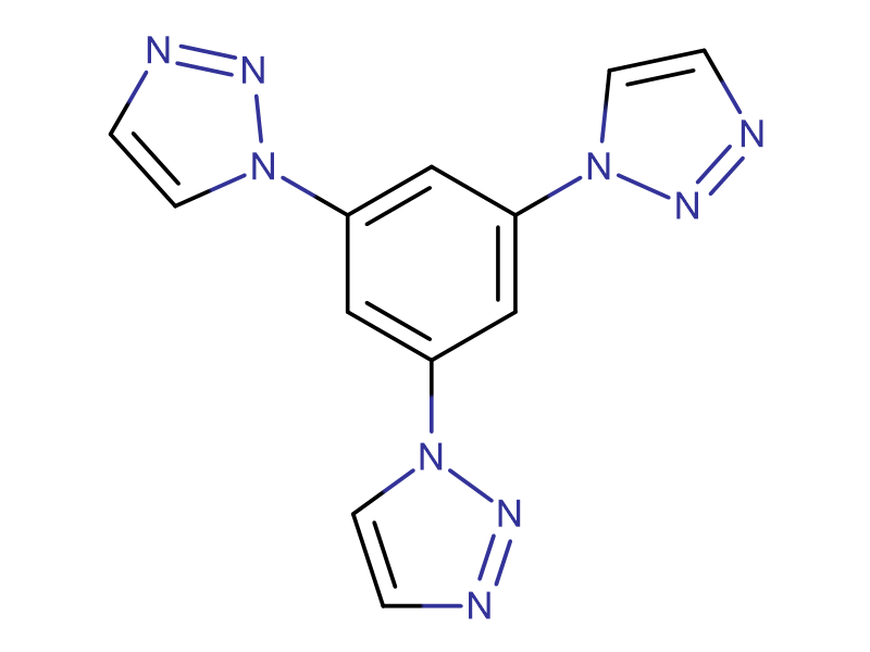 1,3,5-三(1H-1,2,3-三唑-1-基)苯,1,3,5-tri(1H-1,2,3-triazol-1-yl)benzene