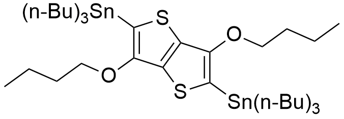 (3,6-二丁氧基噻吩并[3,2-b]噻吩-2,5-二基)双(三丁基锡),(3,6-Dibutoxythieno[3,2-b]thiophene-2,5-diyl)bis(tributylstannane)