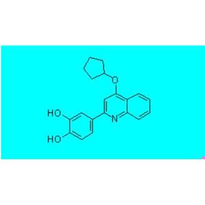 CMS121,4-(4-(cyclopentyloxy)quinolin-2-yl)benzene-1,2-diol