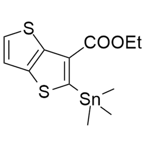 2-(三甲基锡基)噻吩并[3,2-b]噻吩-3-乙酯