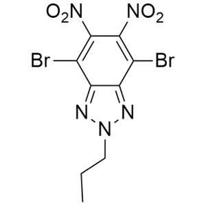 4,7-Dibromo-5,6-dinitro-2-propyl-2H-benzo[d][1,2,3]triazole,4,7-Dibromo-5,6-dinitro-2-propyl-2H-benzo[d][1,2,3]triazole