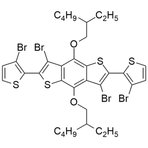 3,7-二溴-2,6-双(3-溴噻吩-2-基)-4,8-双((2-乙基己基)氧)苯并[1,2-b:4,5-b']二噻吩