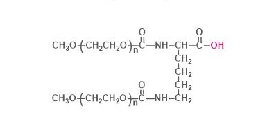 两臂聚乙二醇羧酸,2-arm PEG-COOH,2-arm Methoxypoly(ethylene glycol) carboxylic acid