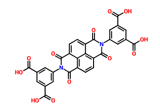 N,N'-二(5-间苯二甲酸 基)萘二酰亚胺,5,5''-(1,3,6,8-tetraoxo-1,3,6,8-tetrahydrobenzo[lmn][3,8]phenanthroline-2,7-diyl)dibenzene-1,3-dicarboxylic acid