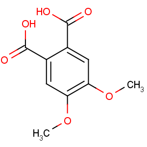 4,5-二甲氧基-邻苯二甲酸,4,5-dimethoxybenzene-1,2-dicarboxylic acid