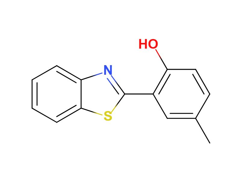 4-羟基-3-(2-苯并噻唑基)-甲苯,2-(BENZO[D]THIAZOL-2-YL)-4-METHYLPHENOL