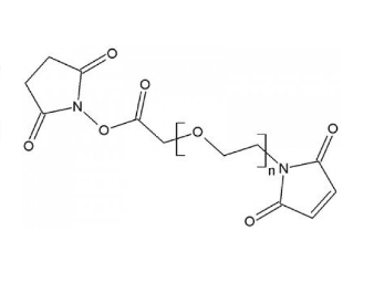 α-马来酰亚胺基-ω-琥珀酰亚胺乙酸酯基聚乙二醇,MAL-PEG-SCM