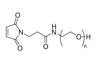 α-马来酰亚胺基-ω-羟基聚乙二醇（酰胺键）,MAL-PEG-OH