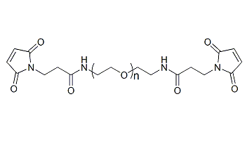 α,ω-二马来酰亚胺基聚乙二醇（酰胺键）,MAL-PEG-MAL