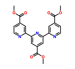 2,2':6',2''-三联吡啶-4,4',4''-三羧酸三甲酯,4,4',4''-trimethoxycarbonyl-2,2':6',2''-terpyridine