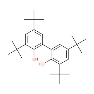 3,3',5,5'-四叔丁基-2,2'-联苯二酚,2,2'-dihydroxy-3,3',5,5'-tetra-tert-butylbiphenyl