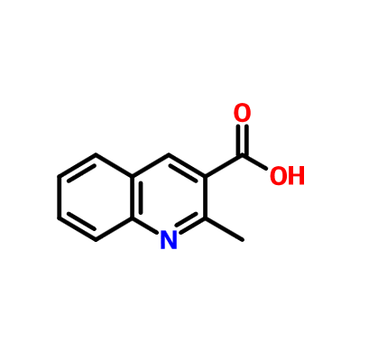 2-甲基-3-喹啉甲酸,2-Methylquinoline-3-carboxylic acid