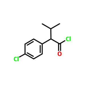 3-甲基-2-(4-氯苯基)丁酰氯,Isopropyl(4-chlorophenyl)acetyl chloride