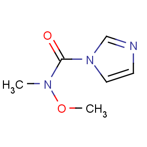 N-甲氧基-N-甲基-1H-咪唑-1-甲酰胺,N-Methoxy-N-methyl-1H-imidazole-1-carboxamide