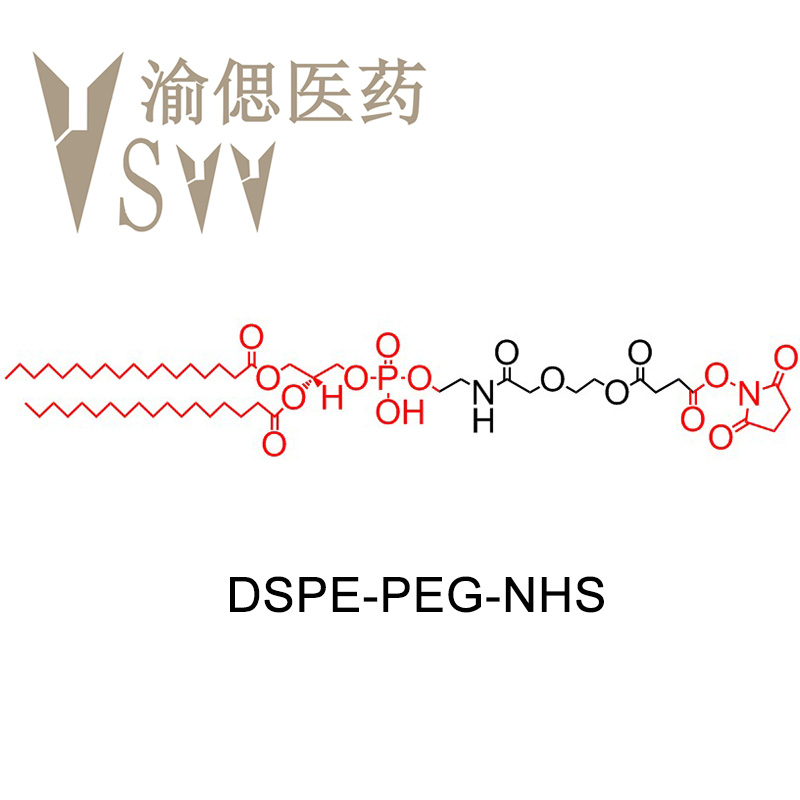 二硬脂酰基磷脂酰乙醇胺-聚乙二醇-琥珀酰亚胺酯,DSPE-PEG-NHS