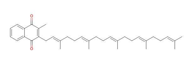 维生素K2(25)(MK-5),2-Methyl-3-[(2E,6E,10E,14E)-3,7,11,15,19-pentamethyl-2,6,10,14,18-icosapentenyl]-1,4-naphthalenedione