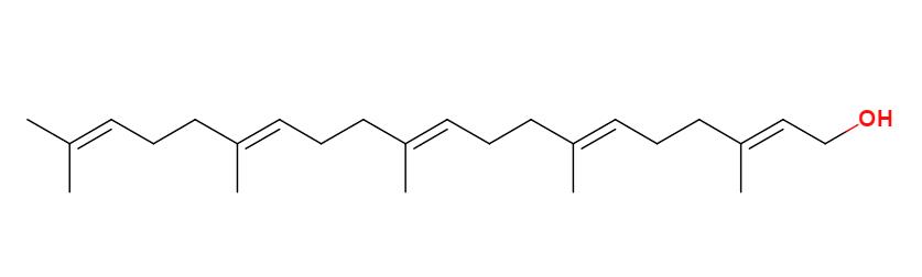 戊异戊二烯基醇,(2E,6E,10E,14E)-3,7,11,15,19-Pentamethylicosane-2,6,10,14,18-pentaene-1-ol