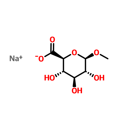 甲基 BETA-D-吡喃葡糖苷酸单钠盐,1-O-METHYL-BETA-D-GLUCURONIC ACID, SODIUM SALT