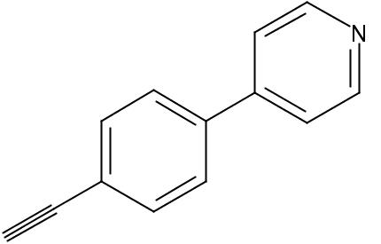 4-(4-Ethynylphenyl)pyridine,Pyridine, 4-(4-ethynylphenyl)-
