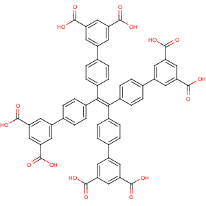 四[4-(3,5-二羧基苯基)]四苯基乙烯,[1,1'-Biphenyl]-3,5-dicarboxylic acid, 4'-[1,2,2-tris(3',5'-dicarboxy[1,1'-biphenyl]-4-yl)ethenyl]-