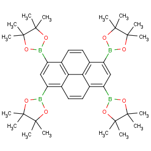 1,3,6,8-四（4,4,5,5-四甲基-1,3,2-二氧杂硼杂环戊烷-2-基）芘,1,3,6,8-tetrakis(4,4,5 ,5-tetramethyl- 1,3 ,2-dioxaborolan-2-yl)pyrene