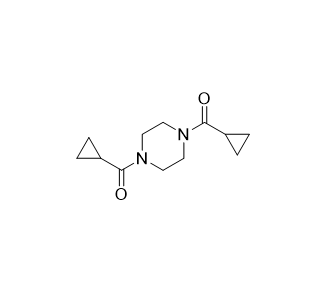 奥拉帕利杂质07,piperazine-1,4-diylbis(cyclopropylmethanone)