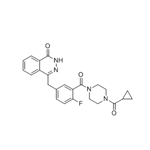 奥拉帕利,4-(3-(4-(cyclopropanecarbonyl)piperazine-1-carbonyl)-4-fluorobenzyl)phthalazin-1(2H)-one