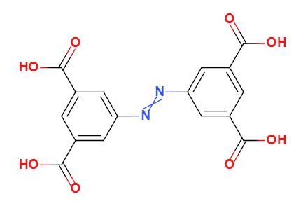 双(3,5-二羧基苯基)偶氮,E)-5,5'-(diazene-1,2-diyl)diisophthalic acid