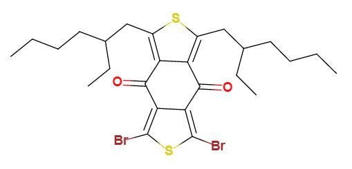 1,3-二溴-5,7-雙(2-乙基己基)苯并[1,2-C:4,5-C']二噻吩-4,8-二酮,1,3-dibromo-5,7-bis(2-ethylhexyl)benzo[1,2-c;4,5-c']dithiophene-4,8-dione