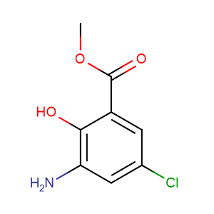 3-氨基-5-氯-2-羟基苯甲酸甲酯,Methyl 3-amino-5-chloro-2-hydroxybenzoate