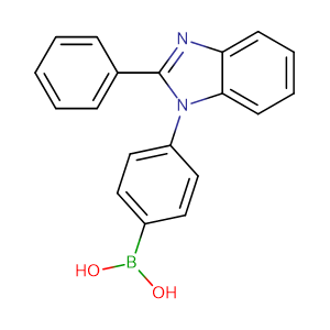 [4-(2-苯基-1H-苯并咪唑-1-基)苯基]硼酸,[4-(2-Phenyl-1H-benzimidazol-1-yl)phenyl]boronic acid