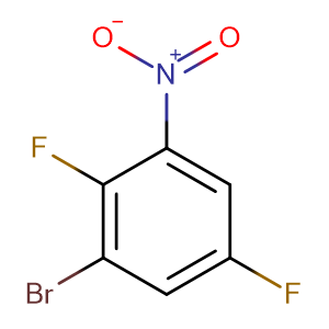 2，5-二氟-3-溴硝基苯,1-BroMo-2,5-difluoro-3-nitrobenzene