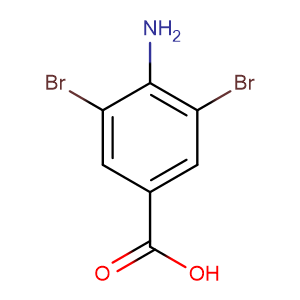 4-氨基-3,5-二溴苯甲酸,4-Amino-3,5-dibromobenzoic acid