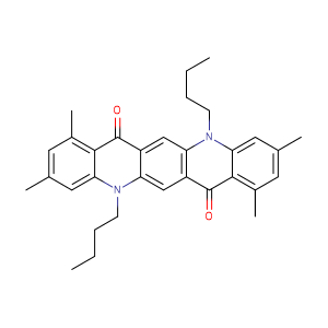 850815-10-0,1,3,8,10-四甲基-5,12-二丁基喹吖啶酮