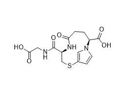 Cyclic BDA-GSH,N-[4-carboxy-4-(3-mercapto-1H-pyrrol-1-yl)-1-oxobutyl]-L-cysteinylglycine cyclic sulfide