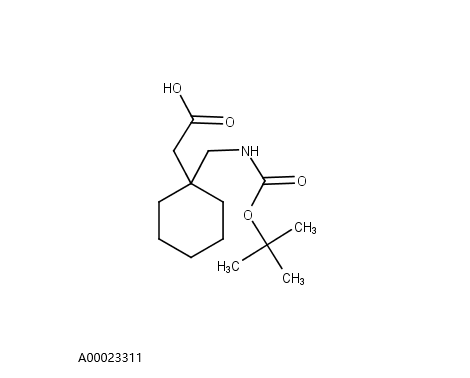 2-[1-({[(tert-butoxy)carbonyl]amino}methyl)cyclohexyl]acetic acid