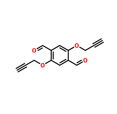 2,5-双(丙-2-炔-1-基氧基)对苯二甲醛,1,4-Benzenedicarboxaldehyde, 2,5-bis(2-propyn-1-yloxy)-