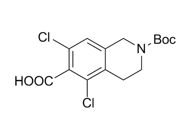 N-Boc-5,7-二氯-1,2,3,4-四氢异喹啉-6-羧酸,N-Boc-5,7-dichloro-1,2,3,4-tetrahydroisoquinoline-6-carboxylic acid