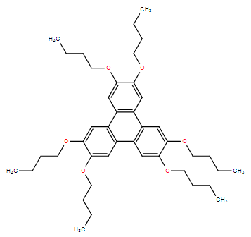 Triphenylene, 2,3,6,7,10,11-hexabutoxy-,Triphenylene, 2,3,6,7,10,11-hexabutoxy-