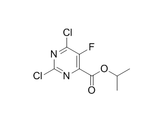 2,6-二氯-5-氟嘧啶-4-甲酸异丙酯,Isopropyl 2,6-dichloro-5-fluoropyrimidine-4-carboxylate