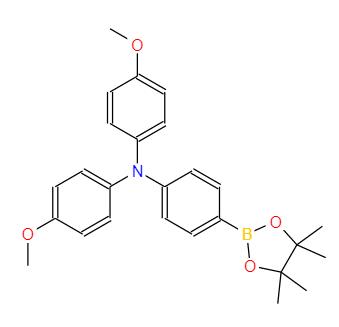 4-硼酸酯-4',4'-二甲氧基三苯胺,BenzenaMine, N,N-bis(4-Methoxyphenyl)-4-(4,4,5,5-tetraMethyl-1,3,2-dioxaborolan-2-yl)-