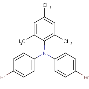 N,N-双(4-溴苯基)-2,4,6-三甲基苯胺,N,N-Bis(4-bromophenyl)-2,4,6-trimethylaniline