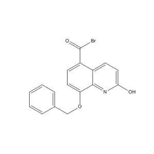 5-溴乙酰基-8-苄氧基-2-喹啉酮