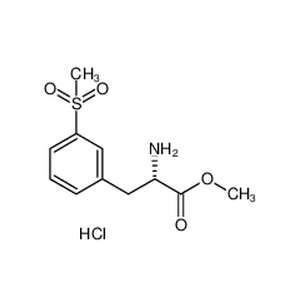 3-(甲基磺酰基)-L-苯丙氨酸甲酯盐酸盐